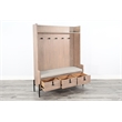 Pemberly Row Modern / Contemporary Natural Finish Wood Hall Tree