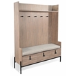 Pemberly Row Modern / Contemporary Natural Finish Wood Hall Tree