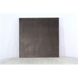 Pemberly Row Wood Farmhouse Square Tessa Ottoman Tray in Light Gray