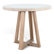 Pemberly Row Contemporary Solid Wood 42