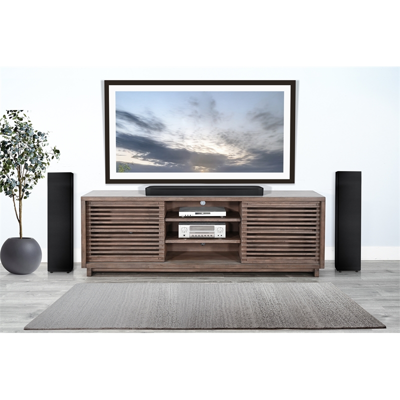 Pemberly Row Solid Wood Mid-Century 85