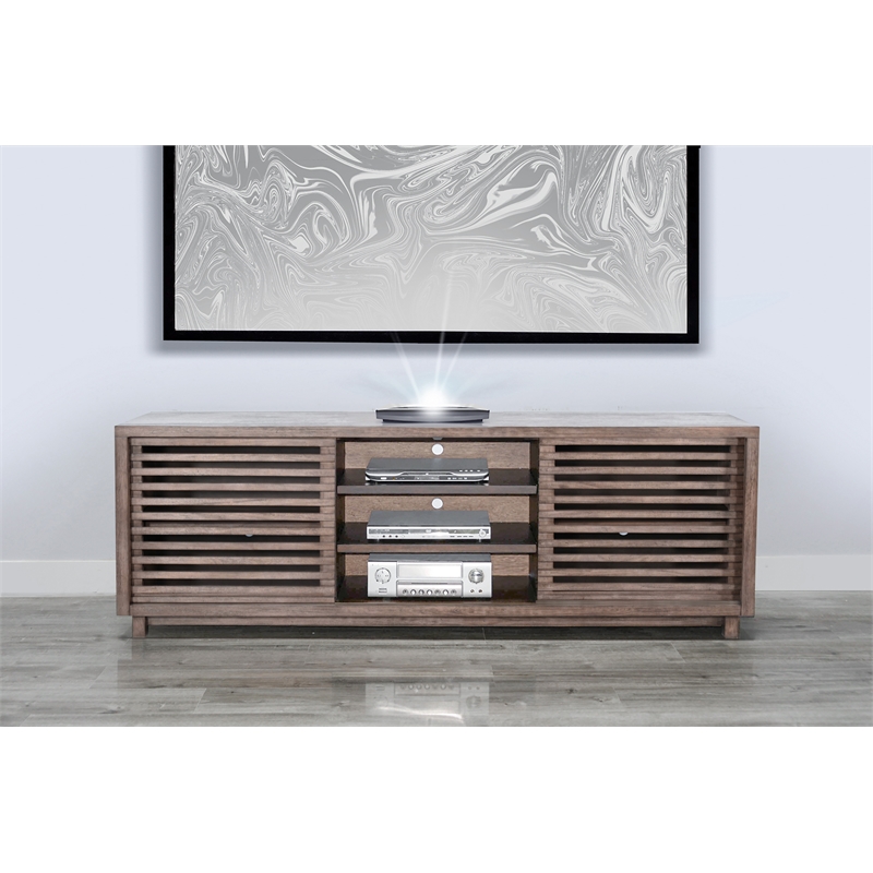 Pemberly Row Solid Wood Mid-Century 85