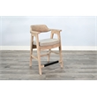 Pemberly Row Wood Natural Mid-Century Counter Stool (Set of 2)