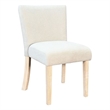 Pemberly Row Contemporary Upholstered Dining Chair (Set of 2)
