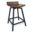 Pemberly Row Natural Finish Contemporary Wood 24