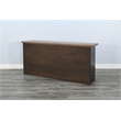 Pemberly Row Wood Contemporary Console Table with Arched Cutout
