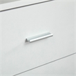 Pemberly Row White Wood Wardrobe Closet Organizer with Drawers
