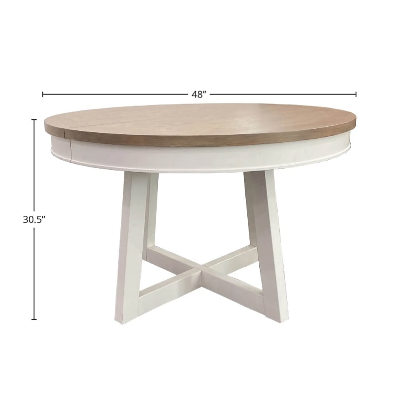 Pemberly Row Contemporary Wood Dining 48