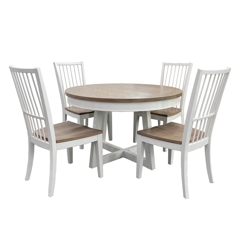 Pemberly Row Contemporary Wood Dining 48