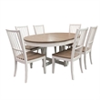 Pemberly Row Contemporary Wood Dining 48
