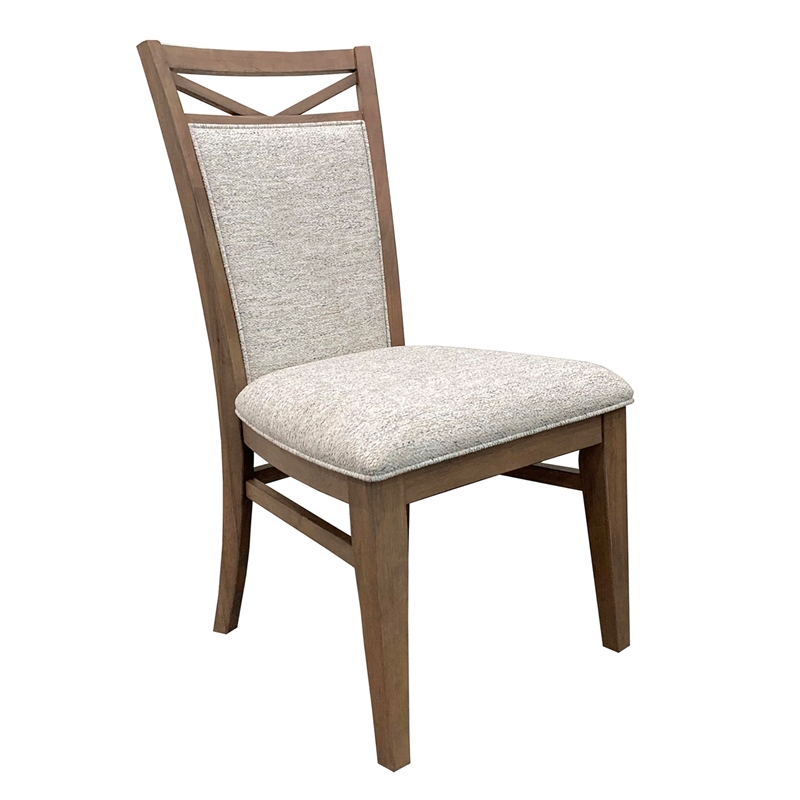 Pemberly Row Contemporary 7 Piece Wood Table & Dining Chairs in White
