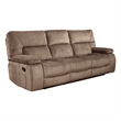 Pemberly Row Contemporary Manual Reclining Sofa and Loveseat