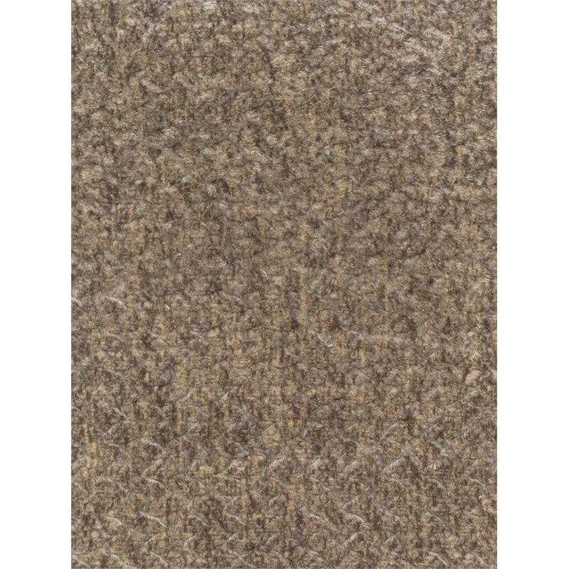 Pemberly Row Contemporary Fabric Wheat Armless Recliner Two Pack