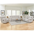 Pemberly Row Contemporary Fabric Opal Taupe Recliner Two Pack