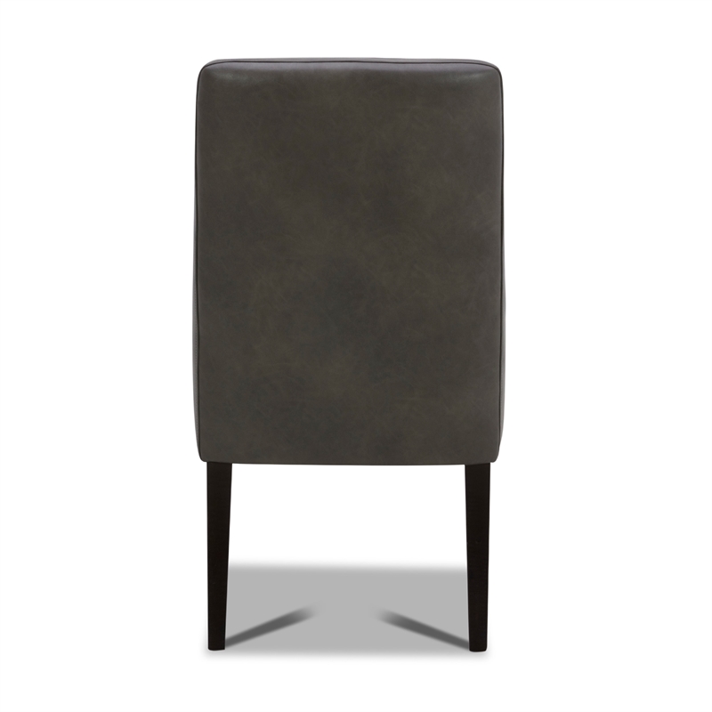 Pemberly Row Contemporary 60 In. Dining Table With 4 Upholstered Chairs
