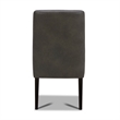 Pemberly Row Contemporary 60 In. Dining Table With 4 Upholstered Chairs