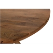 Pemberly Row Contemporary 60 In. Dining Table With 4 Upholstered Chairs