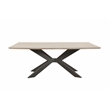 Pemberly Row Contemporary 86 In. Dining Table With 4 Upholstered Chairs