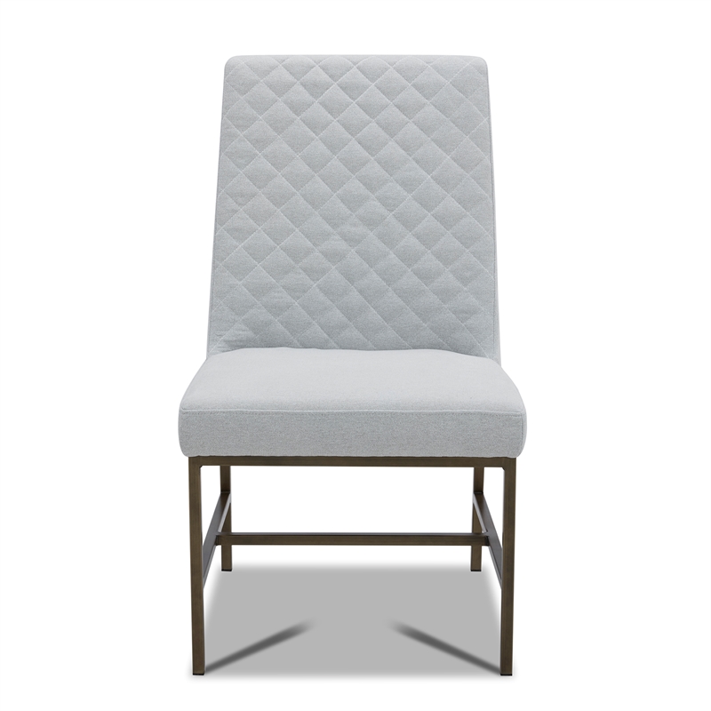 Pemberly Row Contemporary 84 In. Dining Table With 4 Upholstered Chairs