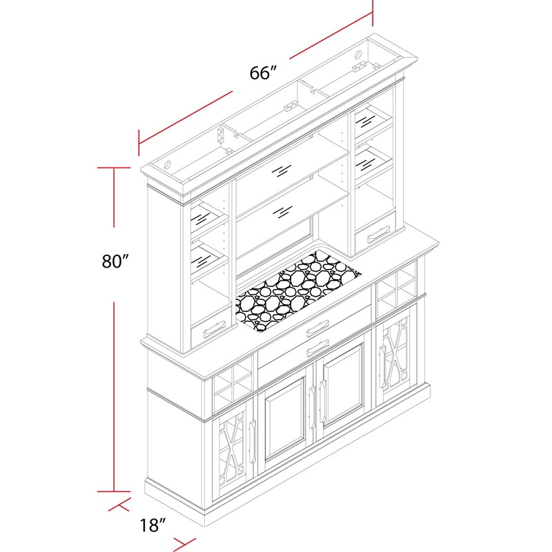 Pemberly Row Dining 66x19