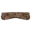 Pemberly Row Sable 7PC Power Adjustable Headrests Reclining Sectional
