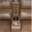 Pemberly Row Sable 7PC Power Adjustable Headrests Reclining Sectional