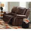 Pemberly Row Burnt Sienna Power Reclining Sofa Loveseat and Recliner