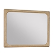 Pemberly Row Queen Panel Bed 2 Nightstands and Dresser with Mirror
