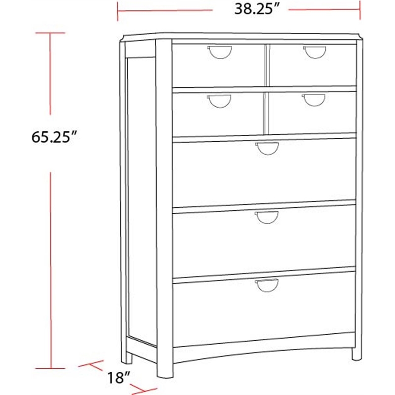 Pemberly Row Queen Panel Bed 2 Nightstands Dresser with Mirror and Chest