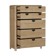 Pemberly Row King Panel Bed 2 Nightstands Dresser with Mirror and Chest