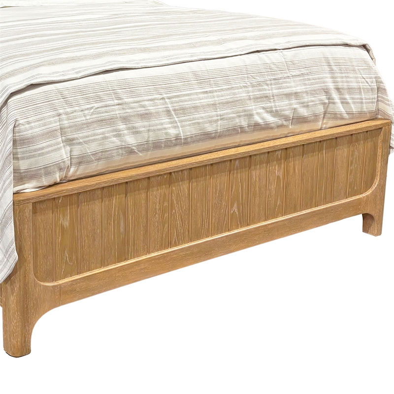 Pemberly Row King Panel Bed 2 Nightstands Dresser with Mirror and Chest