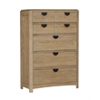 Pemberly Row King Panel Bed 2 Nightstands Dresser with Mirror and Chest