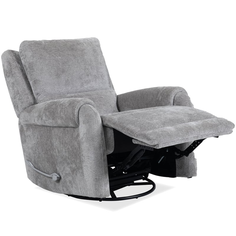 Pemberly Row Shadowplay Manual Swivel Glider Recliner Two Pack