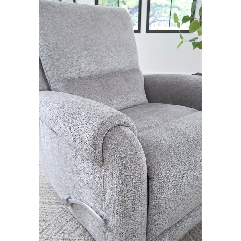 Pemberly Row Shadowplay Manual Swivel Glider Recliner Two Pack