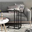 Pemberly Row Engineered Wood Living Sofa Side Table in French Oak Gray