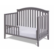 Pemberly Row Modern / Contemporary Toddler Bed Guardrail Gray
