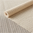 Pemberly Row 5' x 8' Ivory Fabric Bohemian Area Rug (8' x 5')