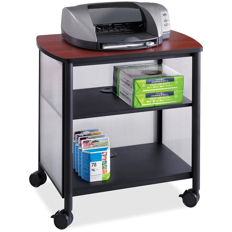 Pemberly Row Modern / Contemporary Machine Stand in Black Finish