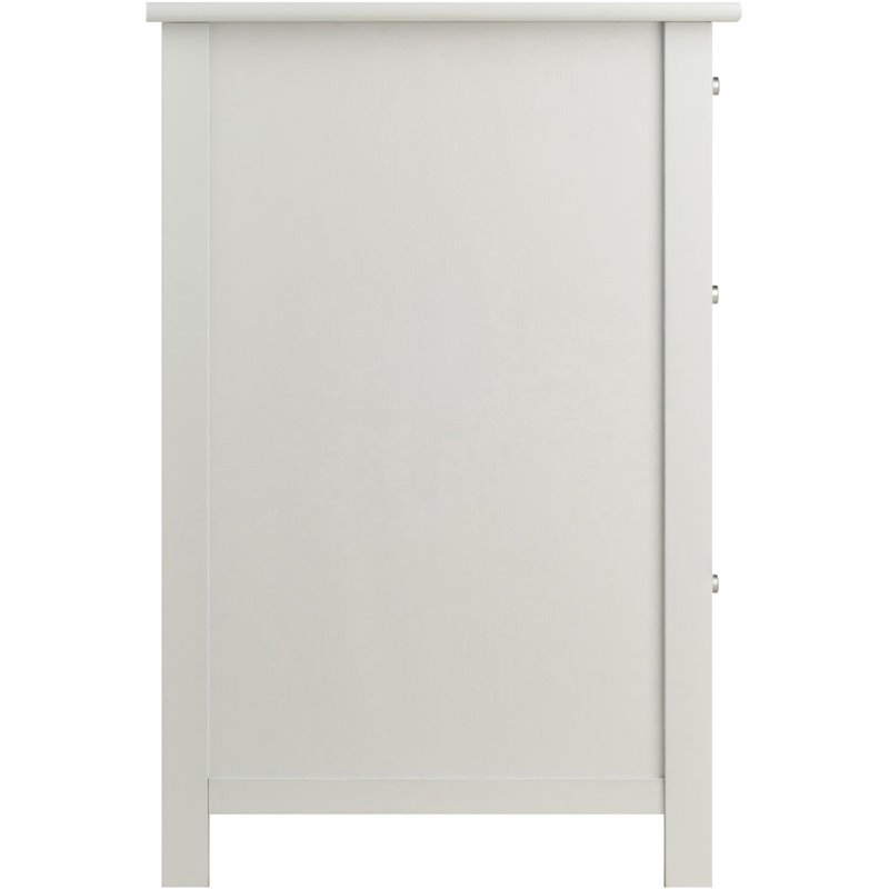 Pemberley Row Composite Wood White File Cabinet Rectangular 30.7
