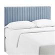 Pemberley Row Solid Wood Light Blue Headboard Rectangular Durable 55.5