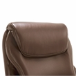 Pemberly Row Executive Office Chair with AIR Lumbar Technology Brown