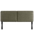 Pemberley Row Boucle Fabric Sage Queen Headboard Pillow Style 61.6