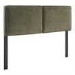 Pemberley Row Boucle Fabric Sage Queen Headboard Pillow Style 61.6