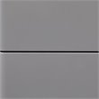 Pemberly Row 3 Drawer Smooth Modern Mobile File Cabinet in Gray