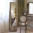 Pemberly Row 2-in-1 Rotatable Jewelry Cabinet/Lockable Mirrored Organizer-Coffee