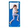 Pemberly Row Stackable Naptime Cot Daycare Rest Mat in Blue (Set of 6)