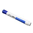 Pemberly Row Modern / Contemporary Plastic Markers 4 Pack in Blue