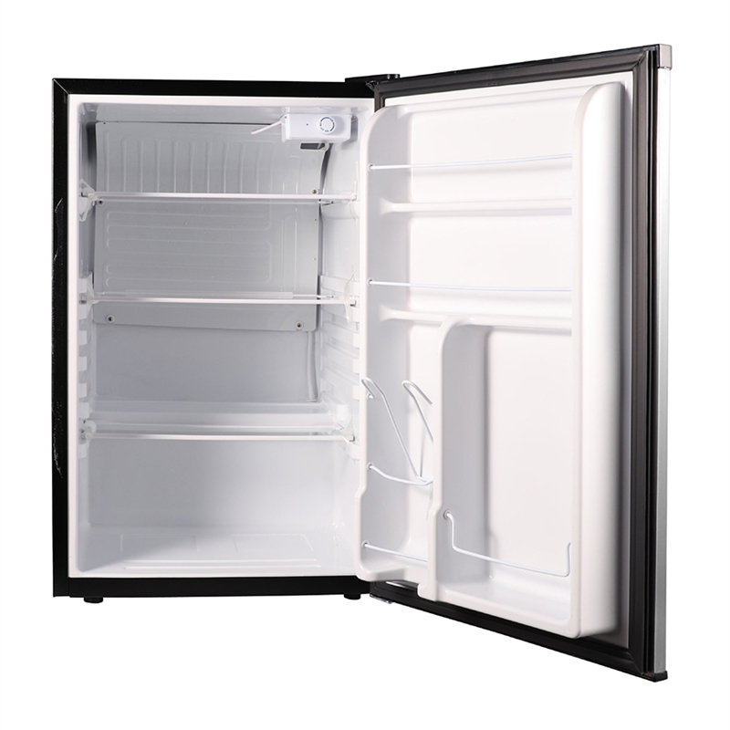 Pemberly Row Contemporary 4.5 cu.ft. Stainless Compact Refrigerator