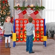 Pemberly Row 4-to-Score 4 in A Row Giant Game Set Kids Adults Fun Red Plastic