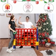 Pemberly Row 4-to-Score 4 in A Row Giant Game Set Kids Adults Fun Red Plastic
